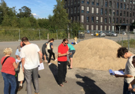 Forschungsgruppe bei der Arbeit